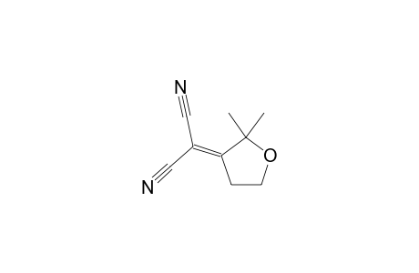 2-(2,2-dimethyl-3-oxolanylidene)propanedinitrile