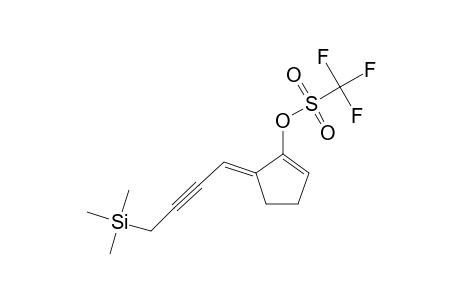 (Z)-5-[4-(TRIMETHYLSILYL)-2-BUTYNYLIDENE]-1-CYCLOPENTENYL-TRIFLUOROMETHANESULFONATE