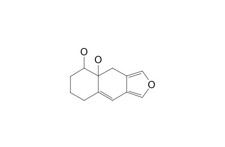 (4ASR,5RS)-4,4A,5,6,7,8-HEXAHYDRONAPHTO-[2,3-C]-FURAN-4A,5-DIOL