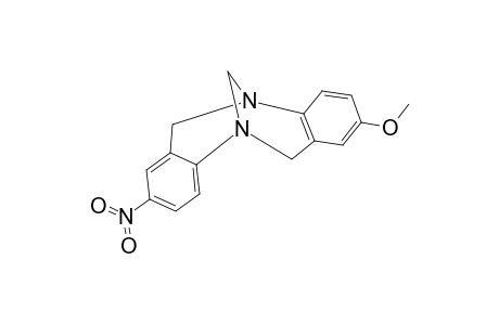 2-METHOXY-8-NITRO-5,11-METHANO-5,6,11,12-TETRAHYDRODIBENZO-[B,F]-[1,5]-DIAZOCINE