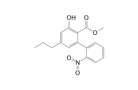 Methyl 3-hydroxy-2'-nitro-5-propylbiphenyl-2-carboxylate
