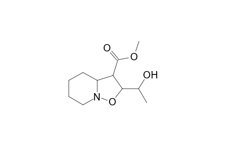 Methyl (2RS,3RS,3aRS,1'-RS)-2-[(1SR)-1-Hydroxyethyl]hexahydro-2H-isoxazolo[2,3-a]pyridine-3-carboxylate