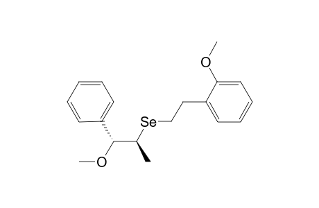 1-{2'-[(1R,2S)-2"-Methoxy-1"-methyl-2"-phenylethyl)]seleno]phenyl}-propanol