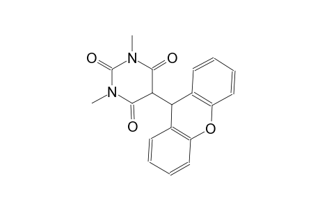 2,4,6(1H,3H,5H)-pyrimidinetrione, 1,3-dimethyl-5-(9H-xanthen-9-yl)-