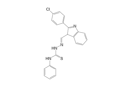 1-[2-(p-Chlorophenyl)indole-3-carboxaldehyde]-4-phenylthiosemicarbazone