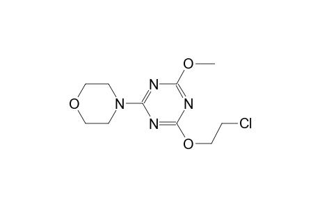 2-(2-chloroethoxy)-4-methoxy-6-(4-morpholinyl)-1,3,5-triazine
