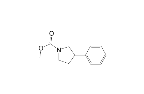 3-Phenyl-1-pyrrolidinecarboxylic acid methyl ester