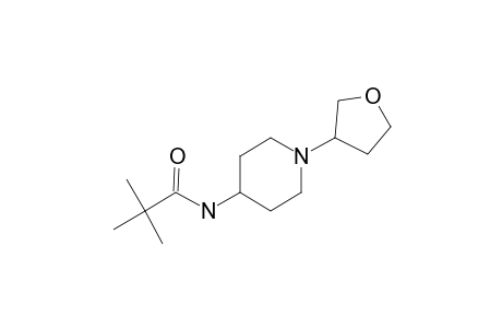 1-(Tetrahydro-3-furanyl)-4-piperidinamine, N-trimethylacetyl-