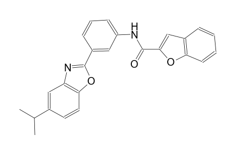 2-benzofurancarboxamide, N-[3-[5-(1-methylethyl)-2-benzoxazolyl]phenyl]-