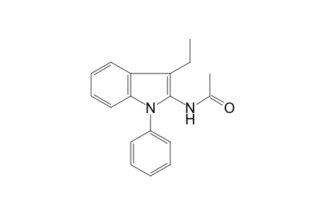 Acetamide, N-(3-ethyl-1-phenylindol-2-yl)-