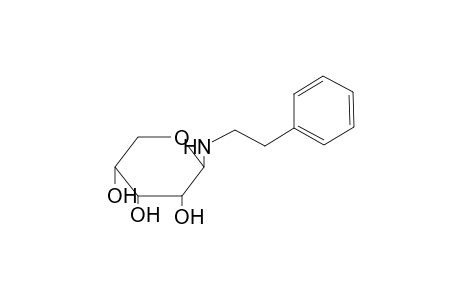 2-(Phenethylamino)oxane-3,4,5-triol