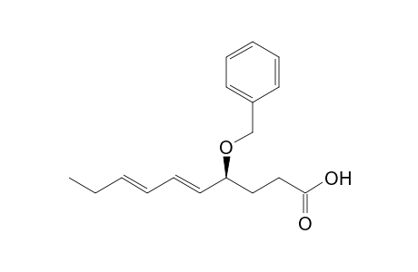(4S,5E,7E)-4-benzoxydeca-5,7-dienoic acid