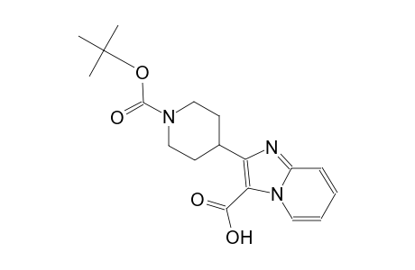 imidazo[1,2-a]pyridine-3-carboxylic acid, 2-[1-[(1,1-dimethylethoxy)carbonyl]-4-piperidinyl]-