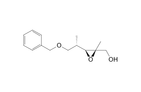 [(2S,3S)-2-methyl-3-[(2S)-1-phenylmethoxypropan-2-yl]-2-oxiranyl]methanol