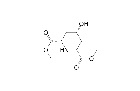 2,6-Piperidinedicarboxylic acid, 4-hydroxy-, dimethyl ester, (2.alpha.,4.alpha.,6.alpha.)-