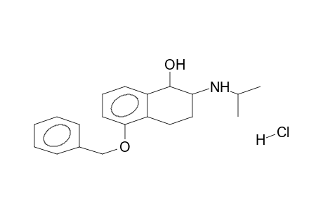 1-NAPTHALENOL, 1,2,3,4-TETRAHYDRO-2-[(1-METHYLETHYL)AMINO]-5-(PHENYLMETHOXY)-