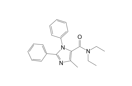 N5,N5-Diethyl-4-methyl-1,2-diphenyl-1H-5-imidazolecarbox-amide