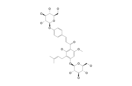 XANTHOHUMOL_4,4'-O-BETA-DIGLUCOPYRANOSIDE
