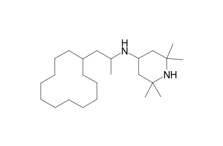 (2-Cyclododecyl-1-methyl-ethyl)-(2,2,6,6-tetramethyl-piperidin-4-yl)-amine
