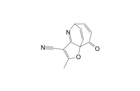 3-METHYL-10-OXO-2-OXA-6-AZATRICYCLO-[5.3.2.0(1,5)]-DODECA-3,5,8,11-TETRAEN-4-CARBONITRILE