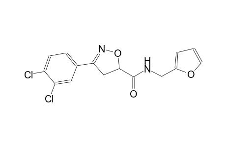 5-isoxazolecarboxamide, 3-(3,4-dichlorophenyl)-N-(2-furanylmethyl)-4,5-dihydro-