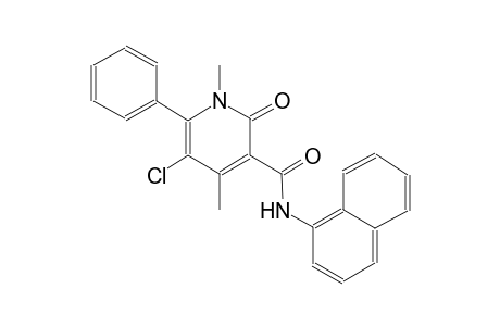 3-pyridinecarboxamide, 5-chloro-1,2-dihydro-1,4-dimethyl-N-(1-naphthalenyl)-2-oxo-6-phenyl-