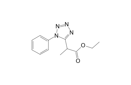 Ethyl 2-(1-phenyl-1,2,3,4-tetrazol-5-yl)propanoate