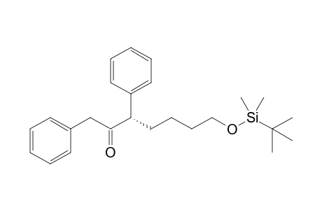 (S)-6-tert-Butyldimethylsiloxy-1-benzyl-2-phenylhexanone