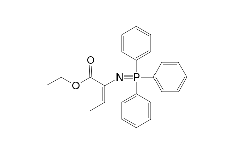 Ethyl 2-(triphenylphosphinylimino)but-2-en-1-carboxylate