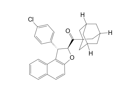trans-1-Adamantyl-1-(4-chlorophenyl)-1,2-dihydronaphtho[2,1-b]furan-2-ylmethanone