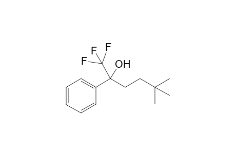 1,1,1-trifluoro-5,5-dimethyl-2-phenylhexan-2-ol