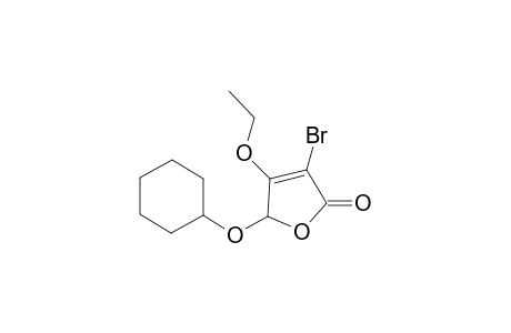 3-Bromo-5-cyclohexyloxy-4-ethoxyfuran-2(5H)-one