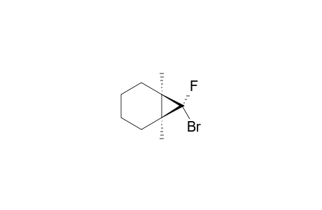 ANTI-7-BROMO-SYN-7-FLUORO-1,6-DIMETHYL-BICYCLO-[4.1.0]-HEPTANE