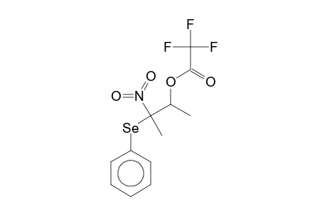 Trifluoroacetic acid, [1-methyl-2-nitro-2-(phenylselenyl)]propyl ester