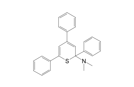 2-Dimethylamino-2,4,6-triphenyl-2H-thiopyrane