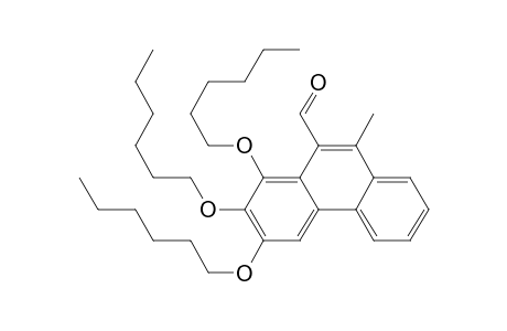 6,7,8-tris( Hexyloxy)-10-methyl-9-phenanthrenecarbaldehyde