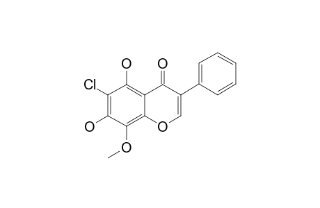 6-CHLORO-5,7-DIHYDROXY-8-METHOXY-2-PHENYL-4-H-CHROMEN-4-ONE;IMP-1