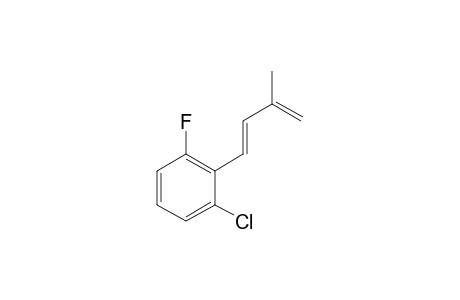 2'-Chloro-6'-fluoro-1-((E)-3-methylbuta-1,3-dienyl)benzene