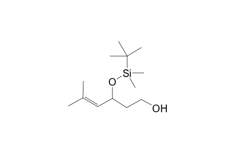 3-(tert-butyldimethylsilyloxy)-5-methylhex-4-ene-1-ol