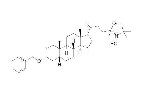 2'-(3.alpha.-Benzyloxy-24-norcholan-23-yl)-2',4',4'-trimethyl-4',5'-dihydrooxazoline-N-hydroxide