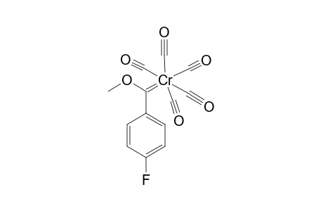 carbon monoxide; [(4-fluorophenyl)-methoxymethylidene]chromium