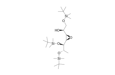 (S)-1-{(2R,3R)-3-[(1S,2S)-1,2-Bis-(tert-butyl-dimethyl-silanyloxy)-propyl]-oxiranyl}-2-(tert-butyl-dimethyl-silanyloxy)-ethanol