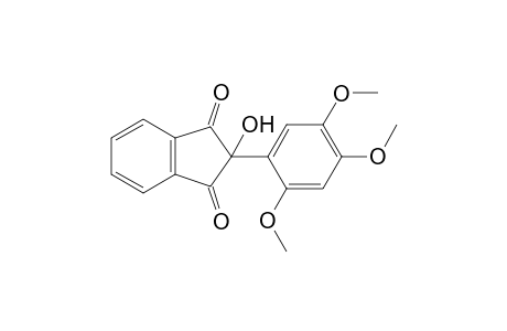 2-hydroxy-2-(2,4,5-trimethoxyphenyl)-1,3-indandione