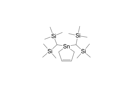 1-Stanna-3-cyclopentene, 1,1-bis[bis(trimethylsilyl)methyl]-