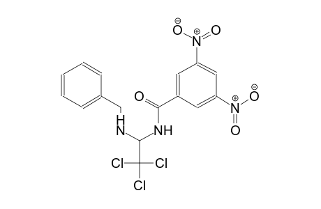 N-[1-(benzylamino)-2,2,2-trichloroethyl]-3,5-dinitrobenzamide