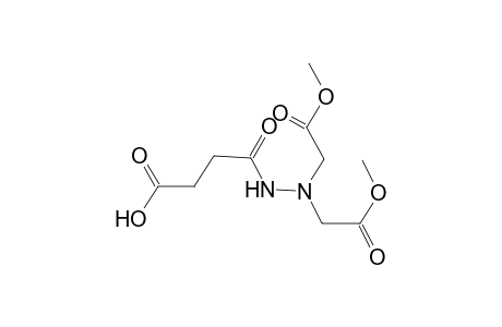 4-[2,2-Bis(2-methoxy-2-oxoethyl)hydrazino]-4-oxobutanoic acid