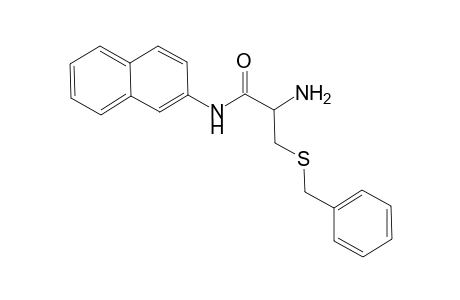 Propanamide, 2-amino-N-2-naphthalenyl-3-[(phenylmethyl)thio]-, (R)-