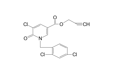 5-CHLORO-1-(2,4-DICHLOROBENZYL)-1,6-DIHYDRO-6-OXONICOTINIC ACID, 2-PROPYNYL ESTER
