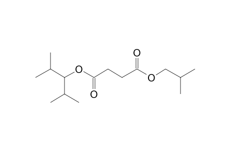 Succinic acid, 2,4-dimethylpent-3-yl isobutyl ester