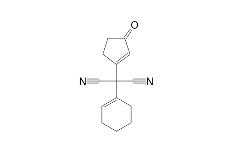 Propanedinitrile, 2-(1-cyclohexen-1-yl)-2-(1-cyclopenten-3-one-1-yl)-